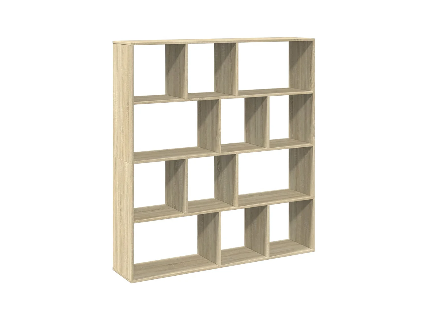 Estante 132x29x141,5 cm derivados madeira cor carvalho sonoma