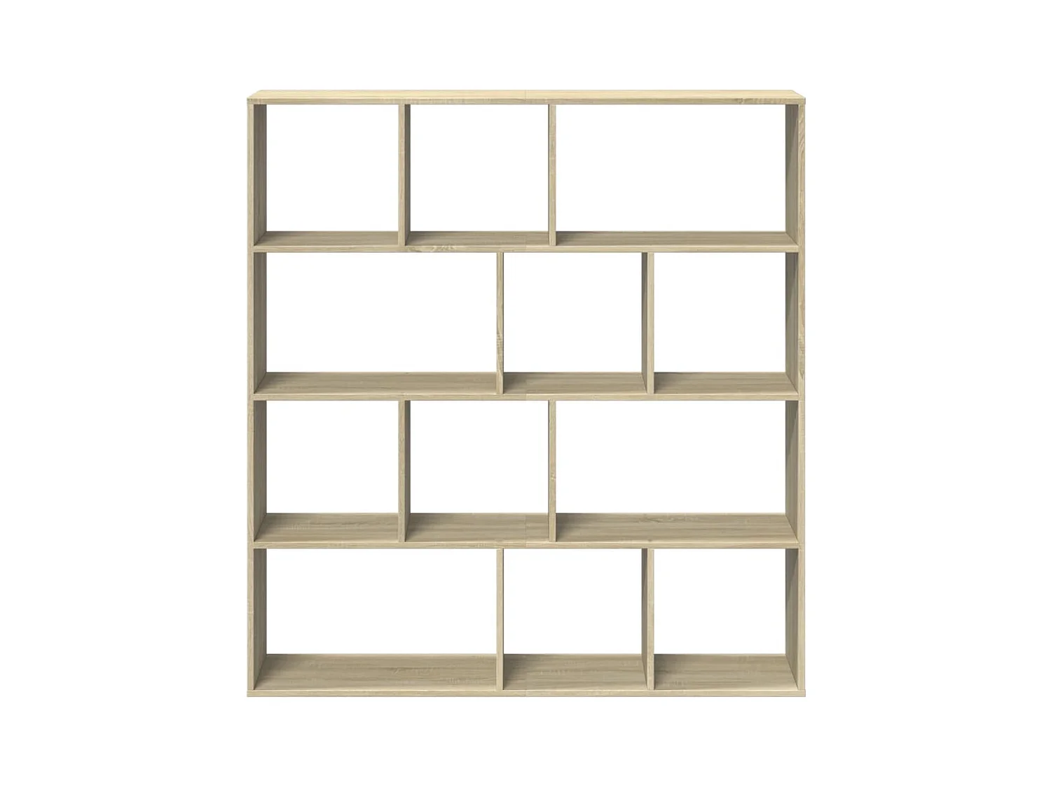 Estante 132x29x141,5 cm derivados madeira cor carvalho sonoma