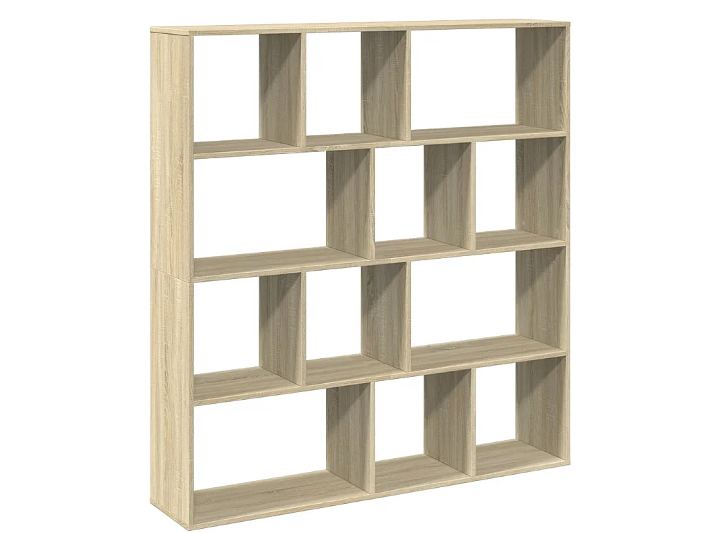 Libreria Rovere Sonoma 132x29x141,5 cm in Legno Multistrato