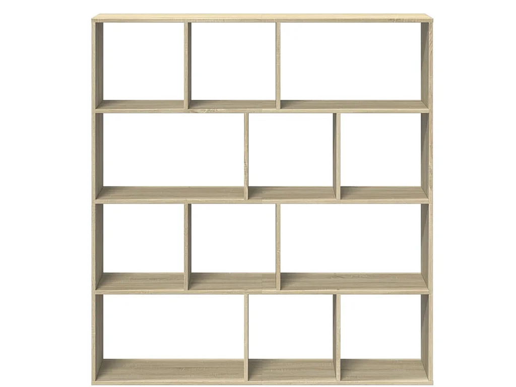 Libreria Rovere Sonoma 132x29x141,5 cm in Legno Multistrato