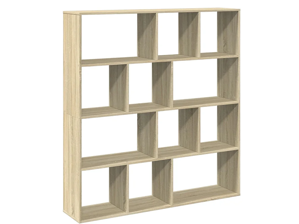 Libreria Rovere Sonoma 132x29x141,5 cm in Legno Multistrato