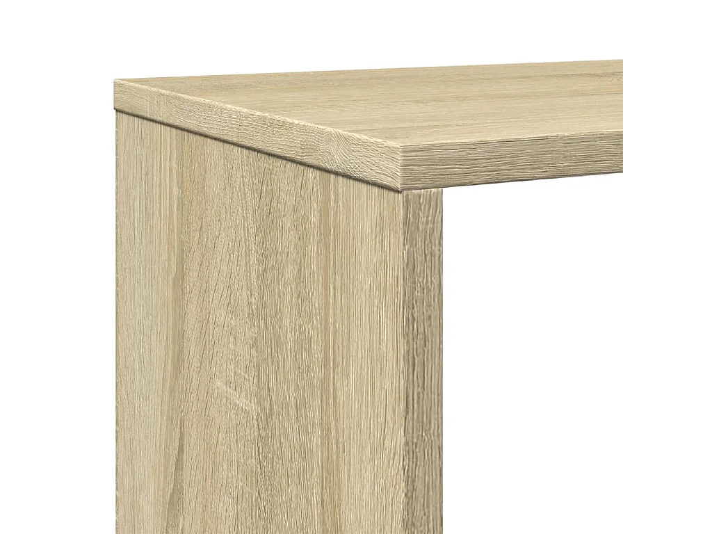 Libreria Rovere Sonoma 132x29x141,5 cm in Legno Multistrato