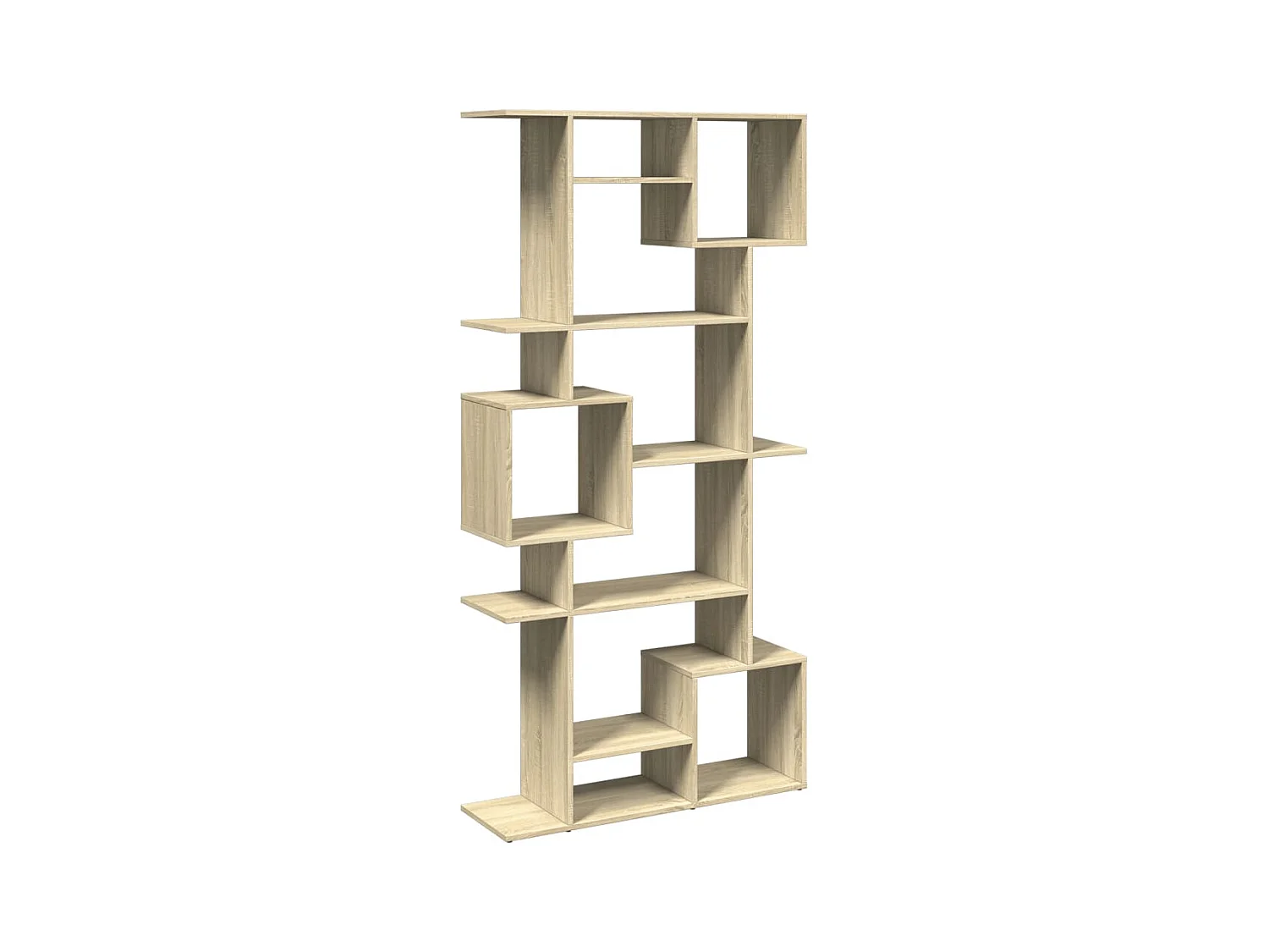 Bücherregal Sonoma-Eiche 92x29x188 cm Holzwerkstoff