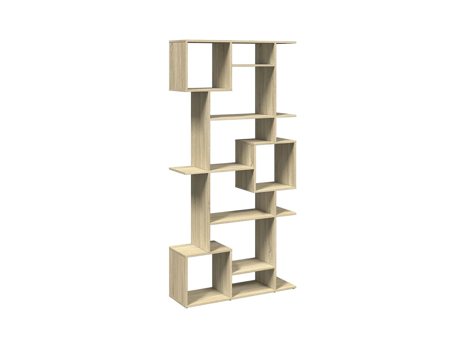 Bücherregal Sonoma-Eiche 92x29x188 cm Holzwerkstoff