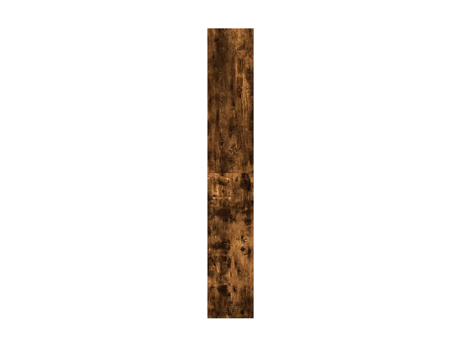 Boekenkast 60x30x189 cm bewerkt hout gerookt eikenkleurig