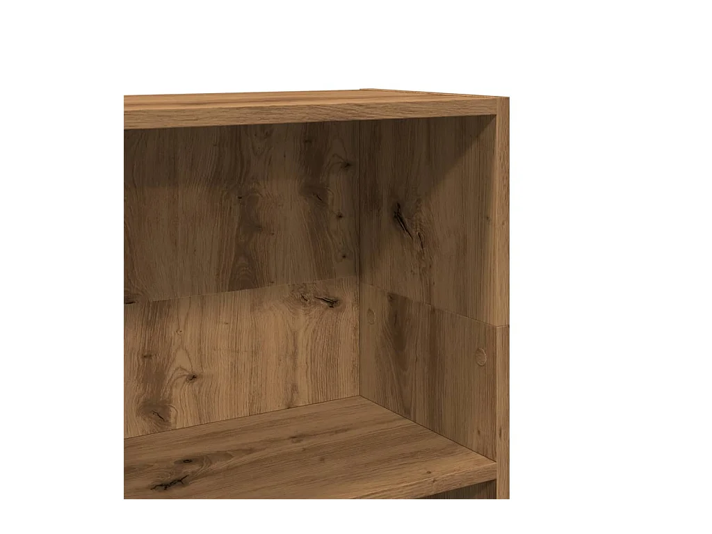 Bücherregal Artisan-Eiche 40x24x109 cm Holzwerkstoff