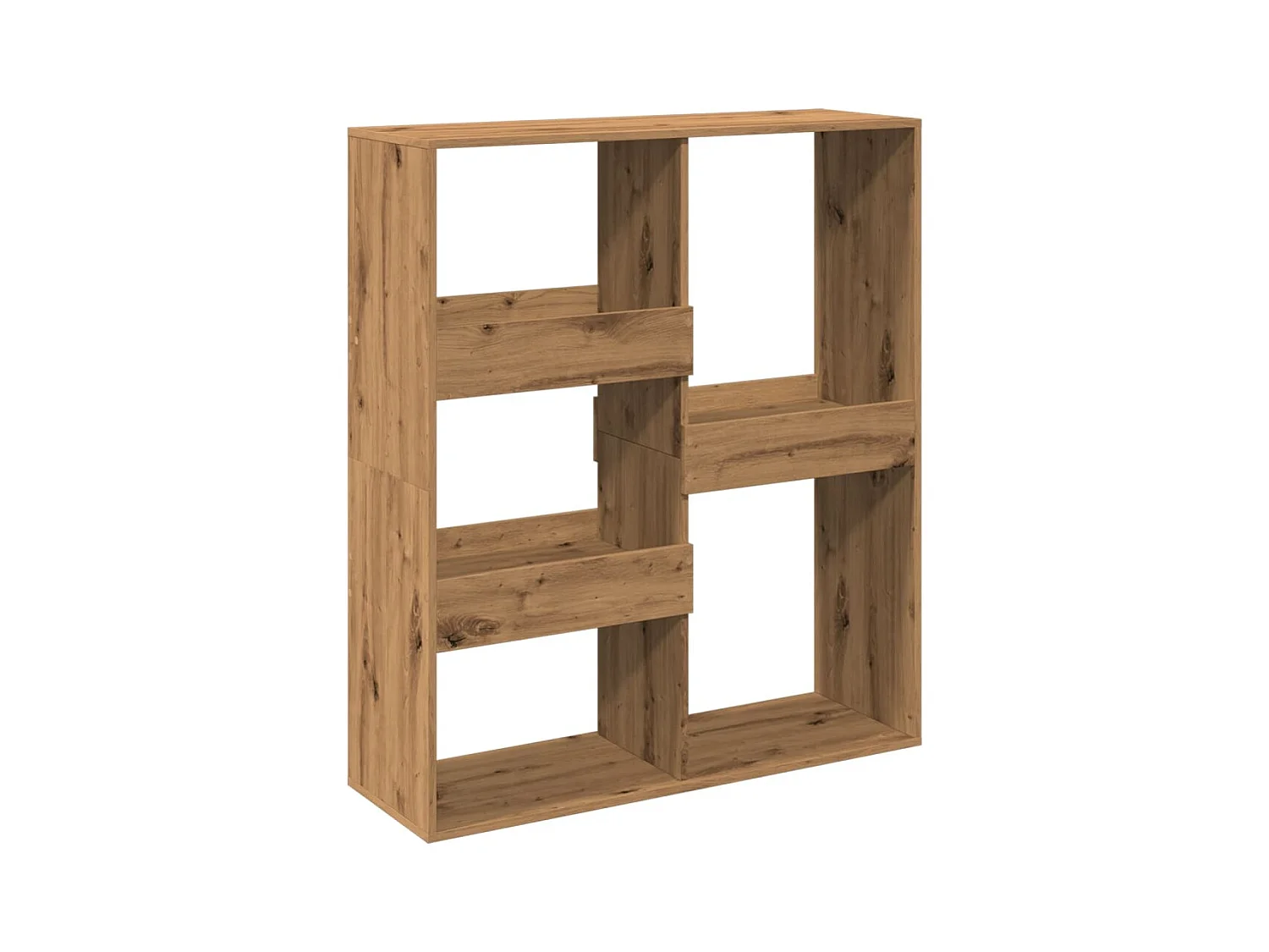 Bücherregal/Raumteiler Artisan-Eiche 100x33x115 cm
