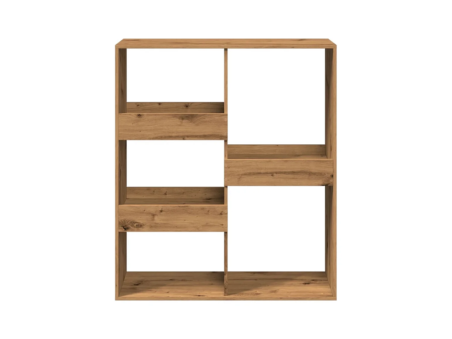 Bücherregal/Raumteiler Artisan-Eiche 100x33x115 cm