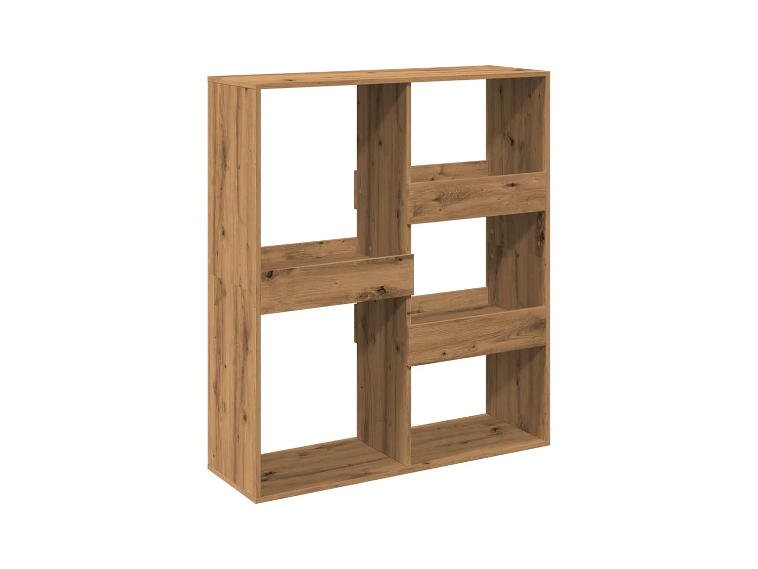 Bücherregal/Raumteiler Artisan-Eiche 100x33x115 cm