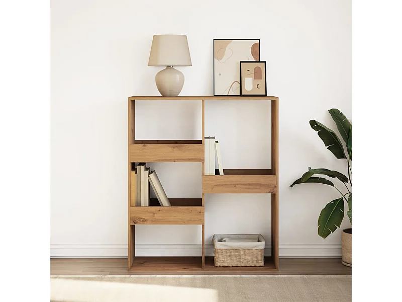 Bücherregal/Raumteiler Artisan-Eiche 100x33x115 cm