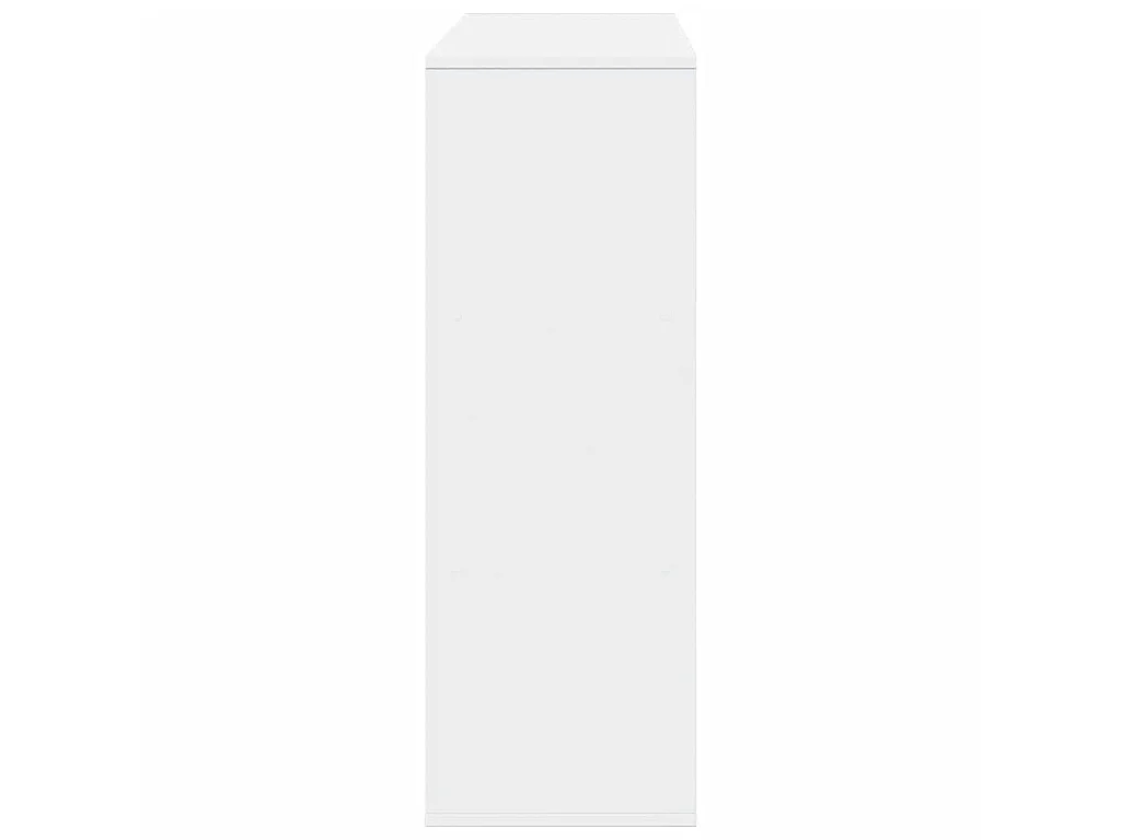 Bücherregal/Raumteiler Weiß 100x33x94,5 cm