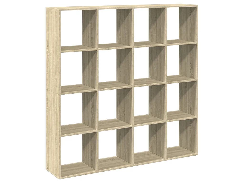 Estante 137,5x29x137,5 cm derivados madeira cor carvalho sonoma