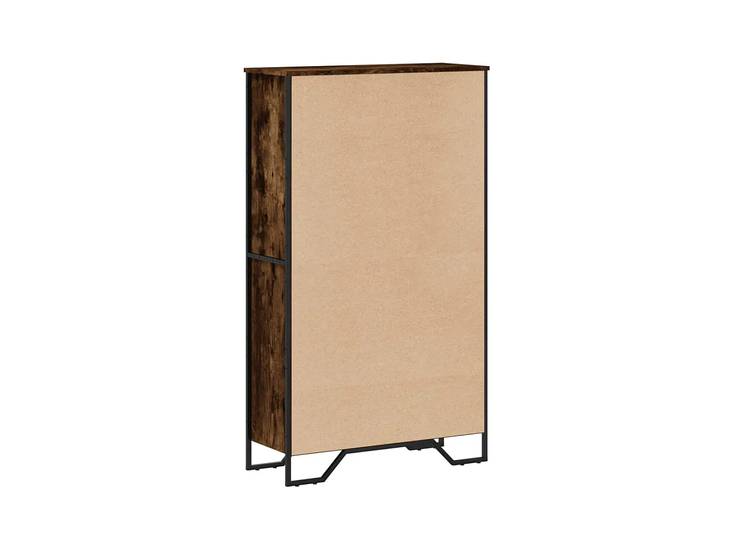 Bücherregal Räuchereiche 80x31x137,5 cm Holzwerkstoff