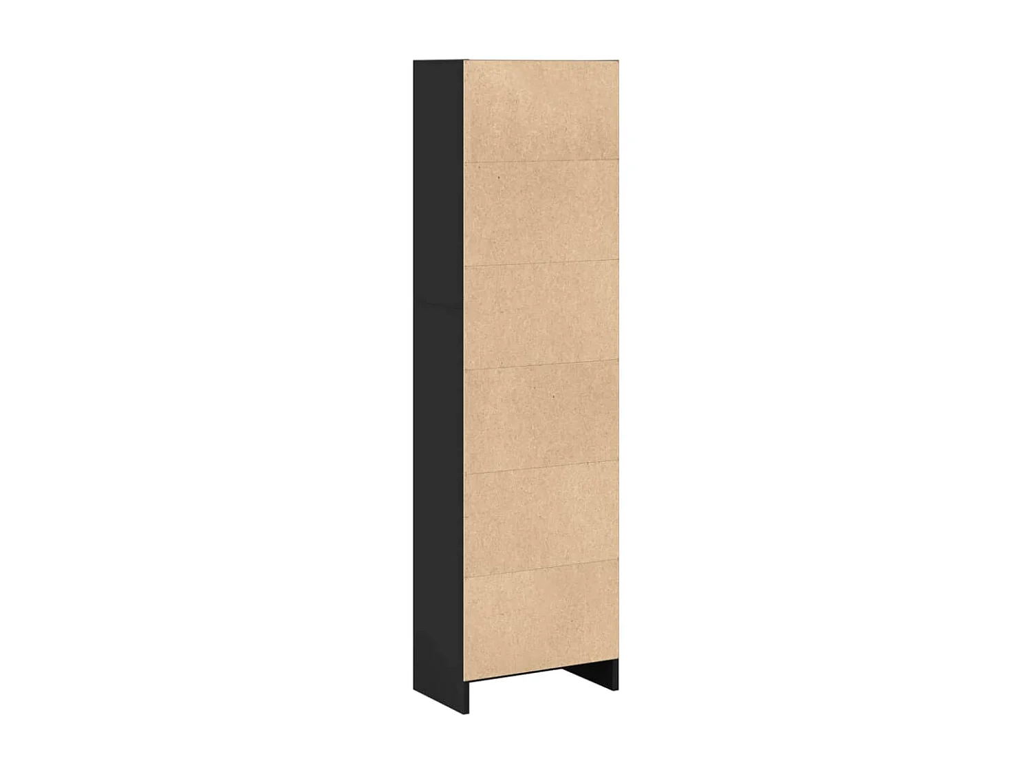 Bücherregal Schwarz 40x24x143 cm Holzwerkstoff