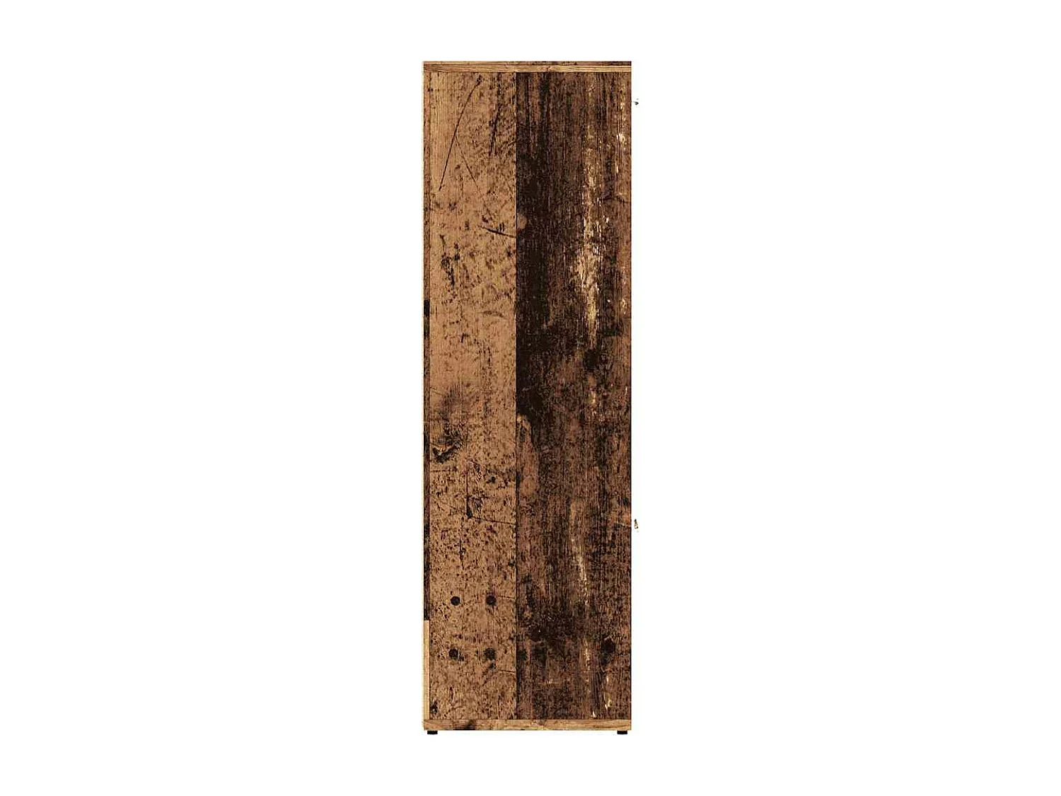 Bibliothèque vieux bois 90x28x90 cm bois d'ingénierie