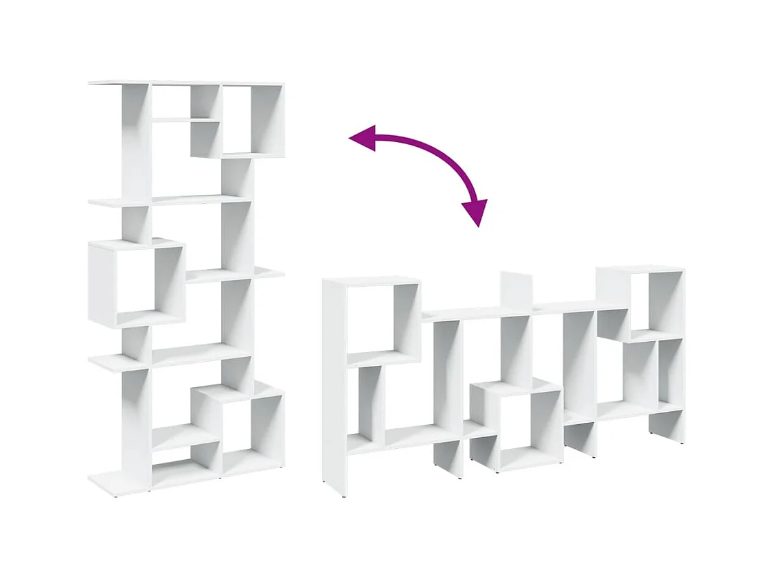 Bücherregal Weiß 92x29x188 cm Holzwerkstoff