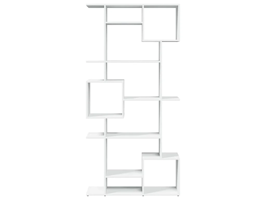 Bibliothèque blanc 92x29x188 cm bois d'ingénierie
