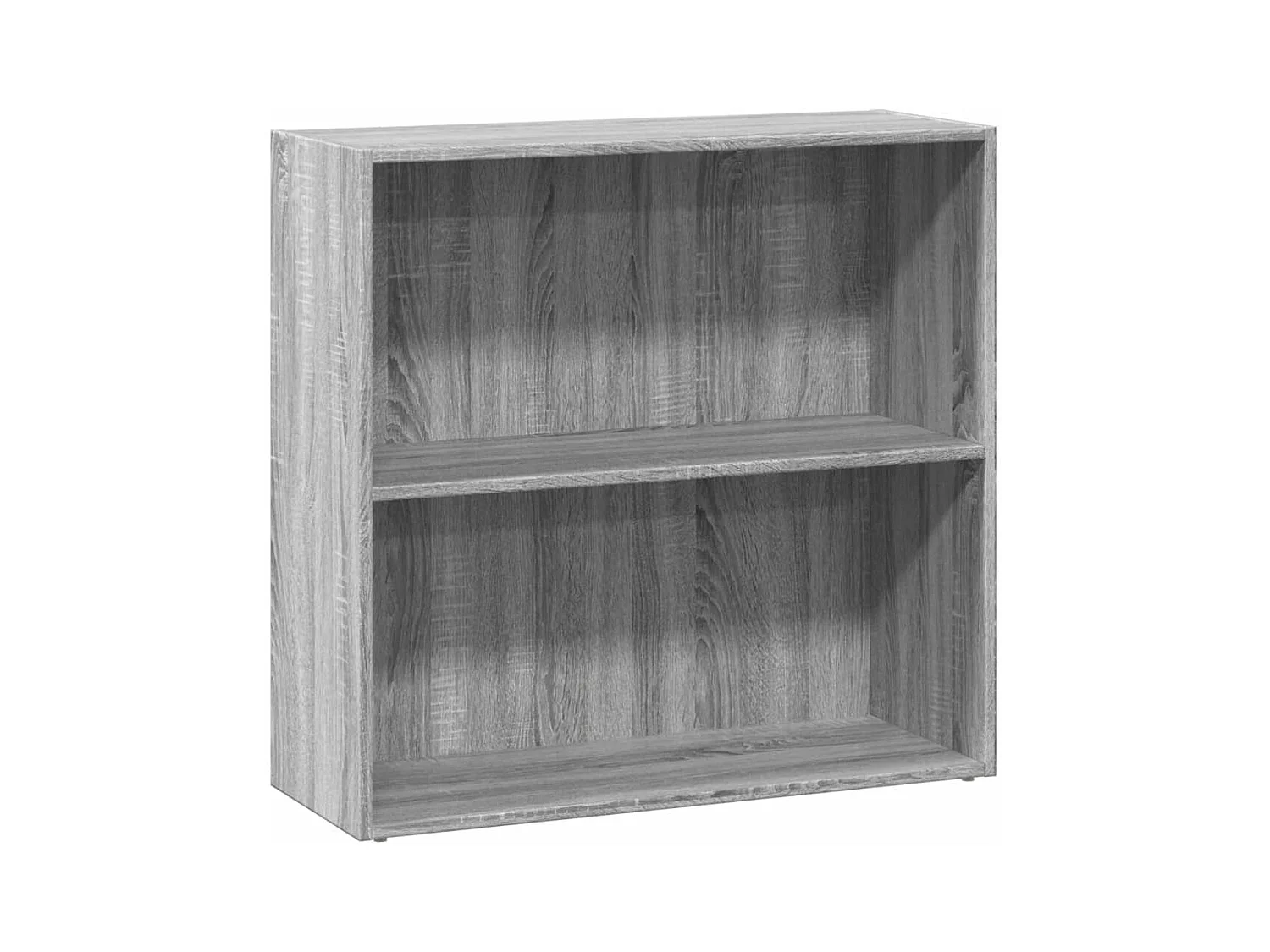 Libreria Grigio Sonoma 80x30x77 cm in Legno Multistrato