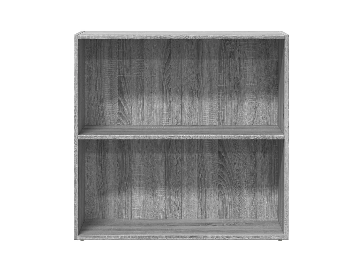 Libreria Grigio Sonoma 80x30x77 cm in Legno Multistrato