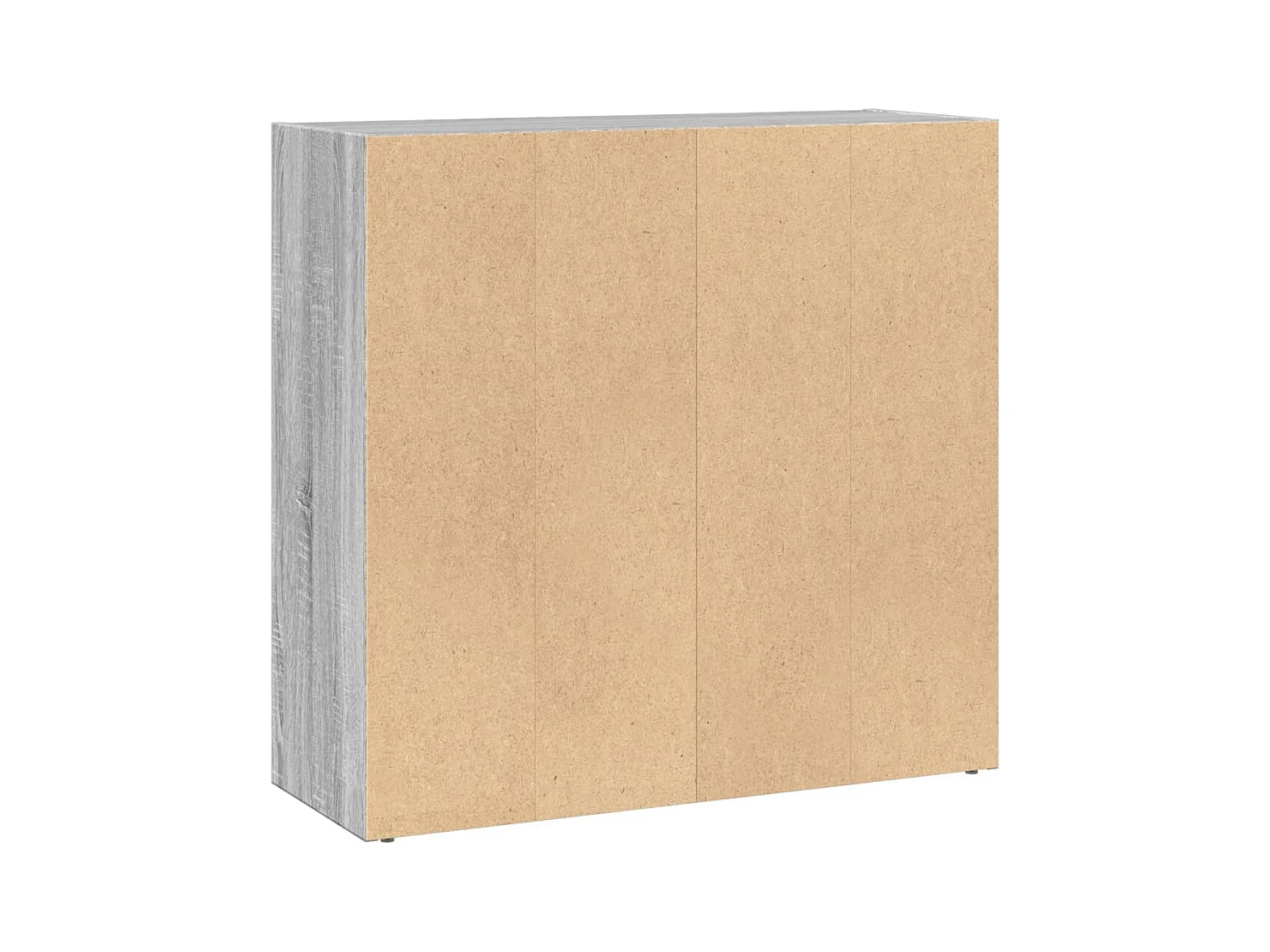 Libreria Grigio Sonoma 80x30x77 cm in Legno Multistrato