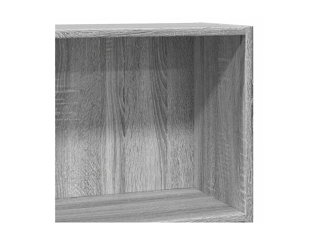 Libreria Grigio Sonoma 80x30x77 cm in Legno Multistrato
