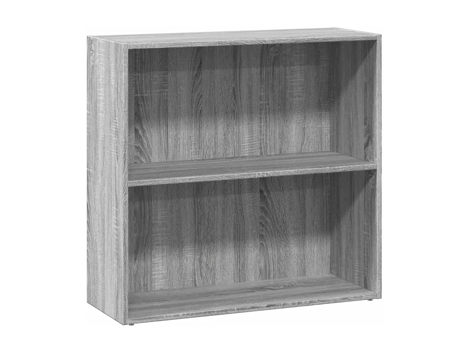 Bücherregal Grau Sonoma 80x30x77 cm Holzwerkstoff