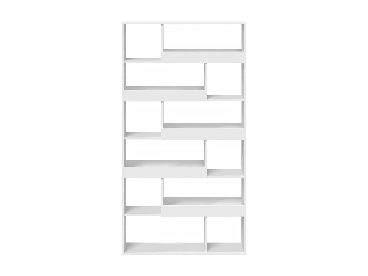 Estante 100x33x187,5 cm derivados de madeira branco