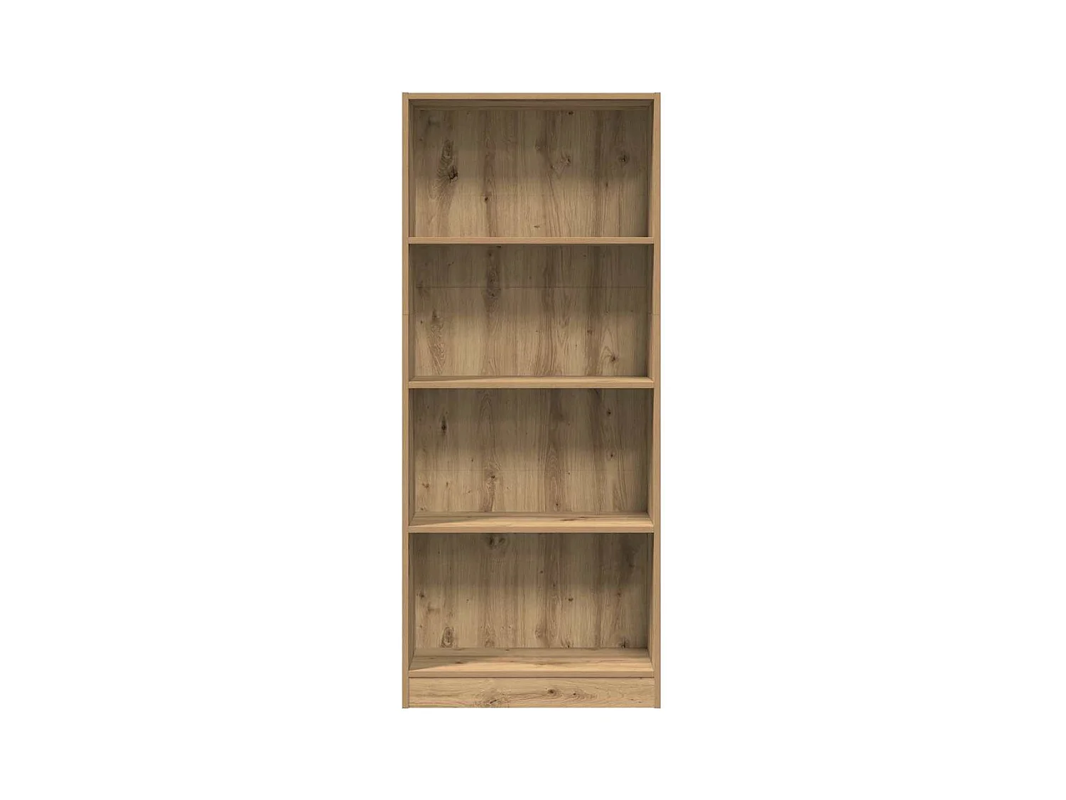 Libreria Rovere Artigianale 60x24x143 cm in Legno Multistrato