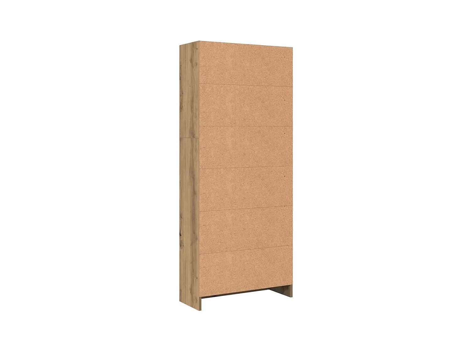 Libreria Rovere Artigianale 60x24x143 cm in Legno Multistrato