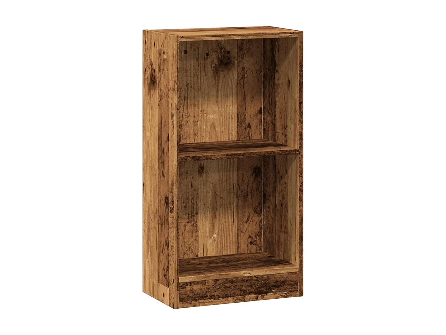 Bibliothèque vieux bois 40x24x76 cm bois d'ingénierie