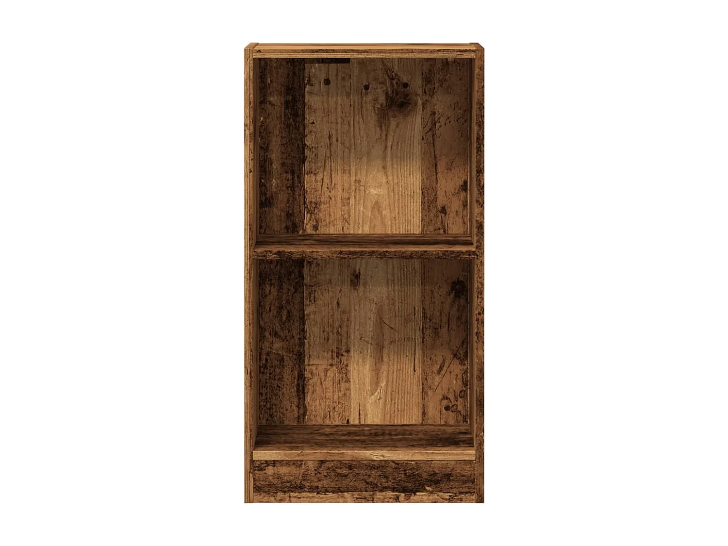 Bibliothèque vieux bois 40x24x76 cm bois d'ingénierie
