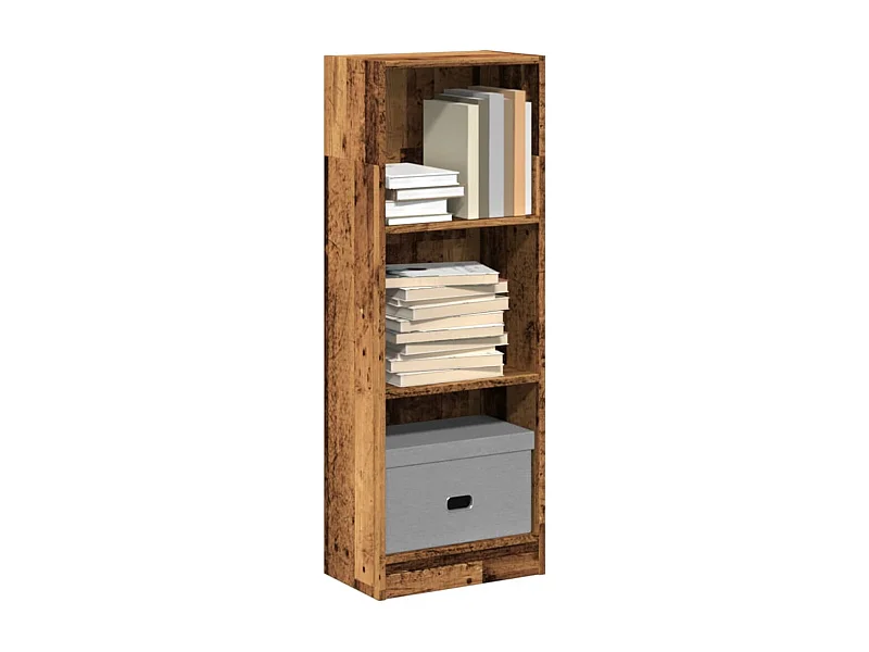 Bücherregal Altholz-Optik 40x24x109 cm Holzwerkstoff