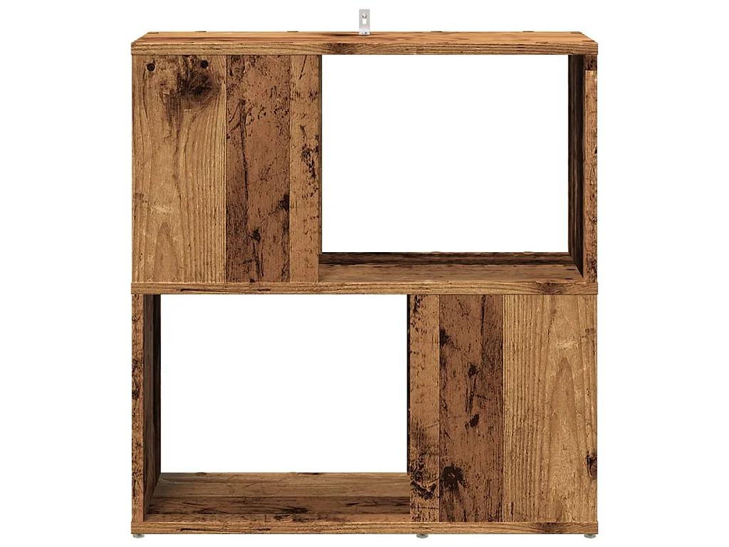 Libreria Legno Antico 60x24x63 cm in Legno Multistrato