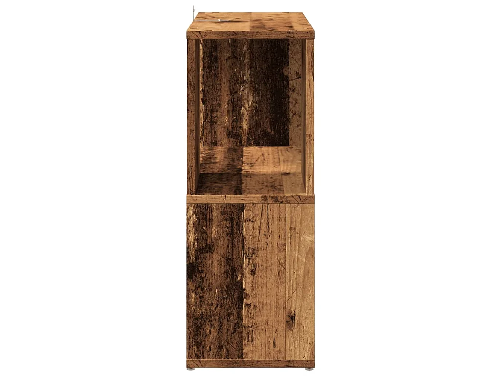 Libreria Legno Antico 60x24x63 cm in Legno Multistrato
