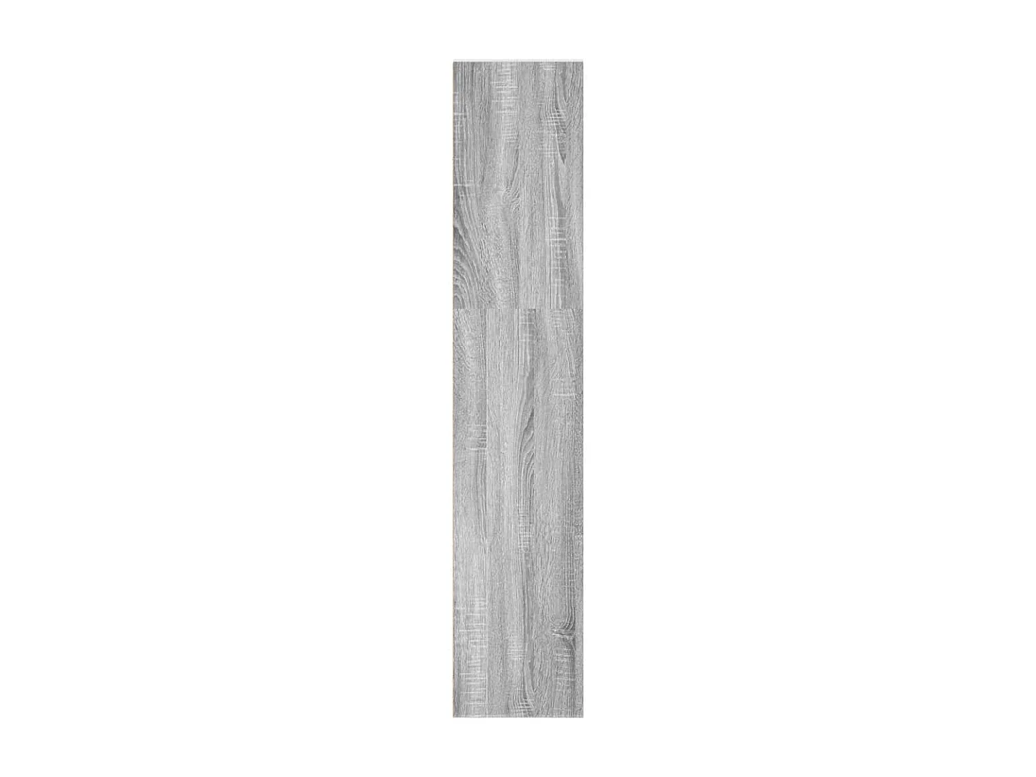 Bücherregal Grau Sonoma 40x30x152 cm Holzwerkstoff