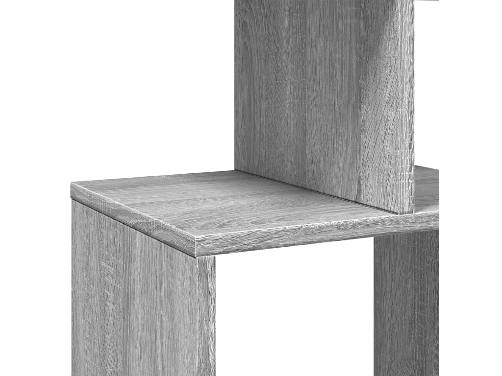 Estante 92x29x188 cm derivados de madeira cinzento sonoma
