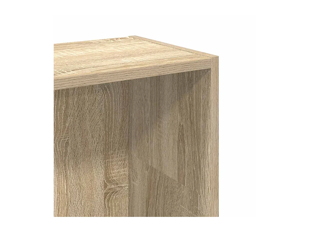 Bücherregal Sonoma-Eiche 80x24x109 cm Holzwerkstoff