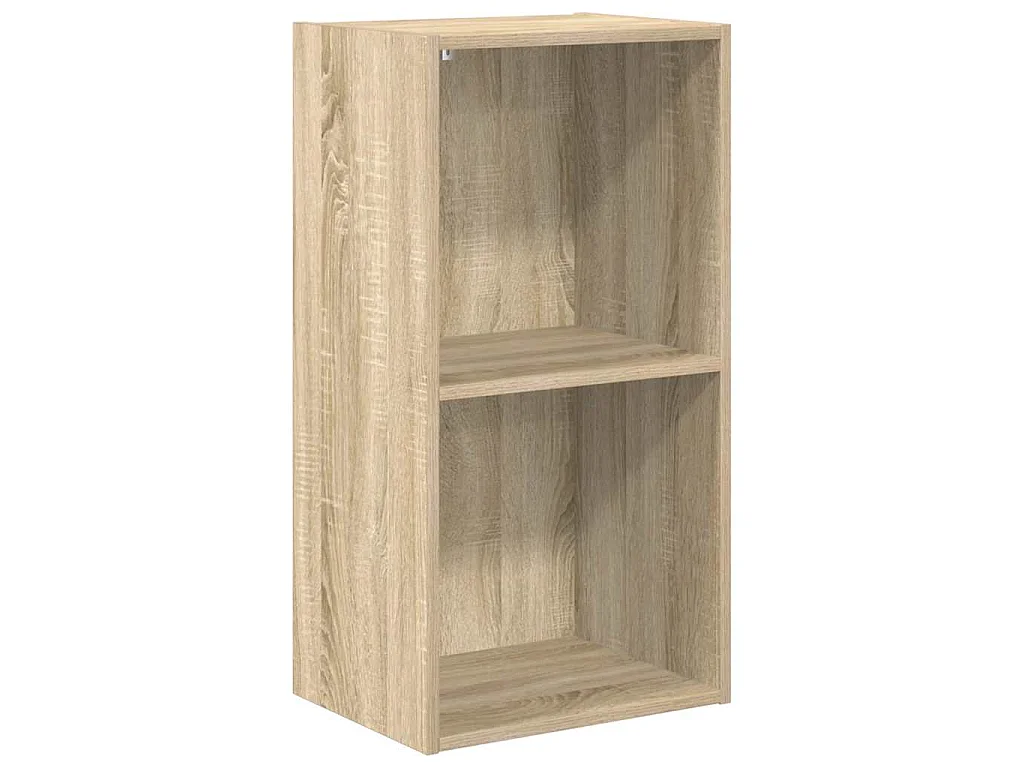 Libreria 5 Ripiani Rovere Sonoma 40x30x76,5cm Legno Multistrato