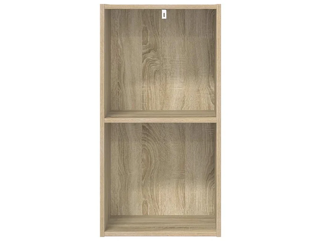 Libreria 5 Ripiani Rovere Sonoma 40x30x76,5cm Legno Multistrato