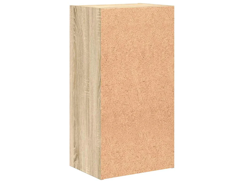 Libreria 5 Ripiani Rovere Sonoma 40x30x76,5cm Legno Multistrato