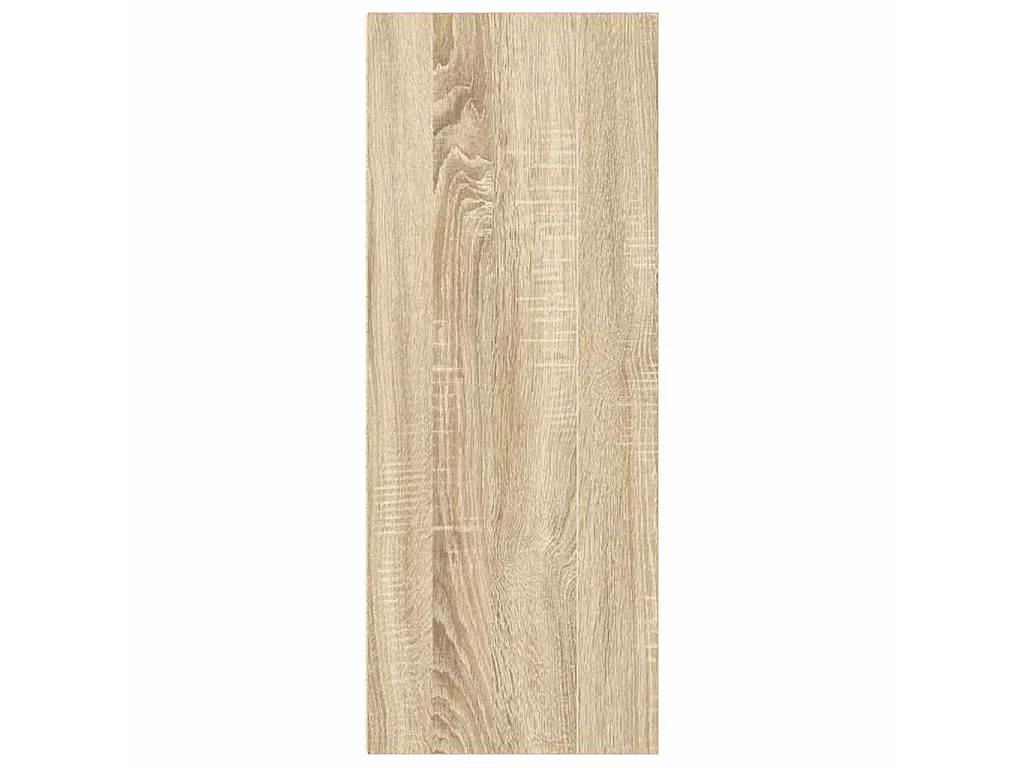 Libreria 5 Ripiani Rovere Sonoma 40x30x76,5cm Legno Multistrato