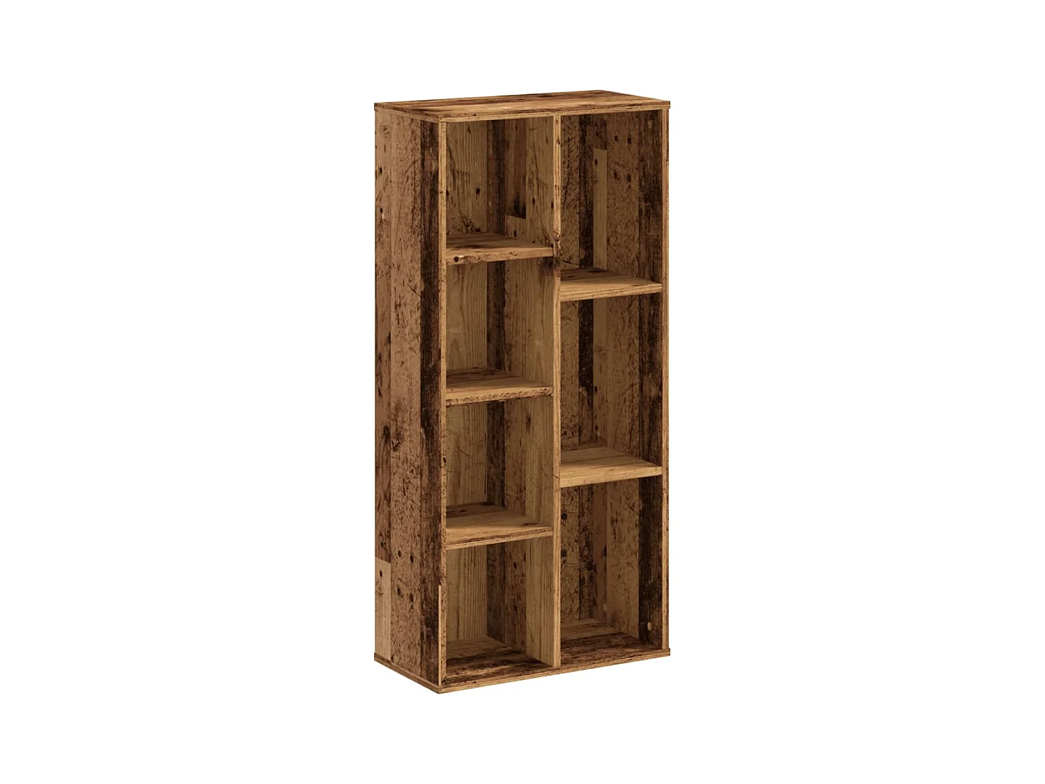 Bücherregal Altholz-Optik 50x25x105 cm Holzwerkstoff