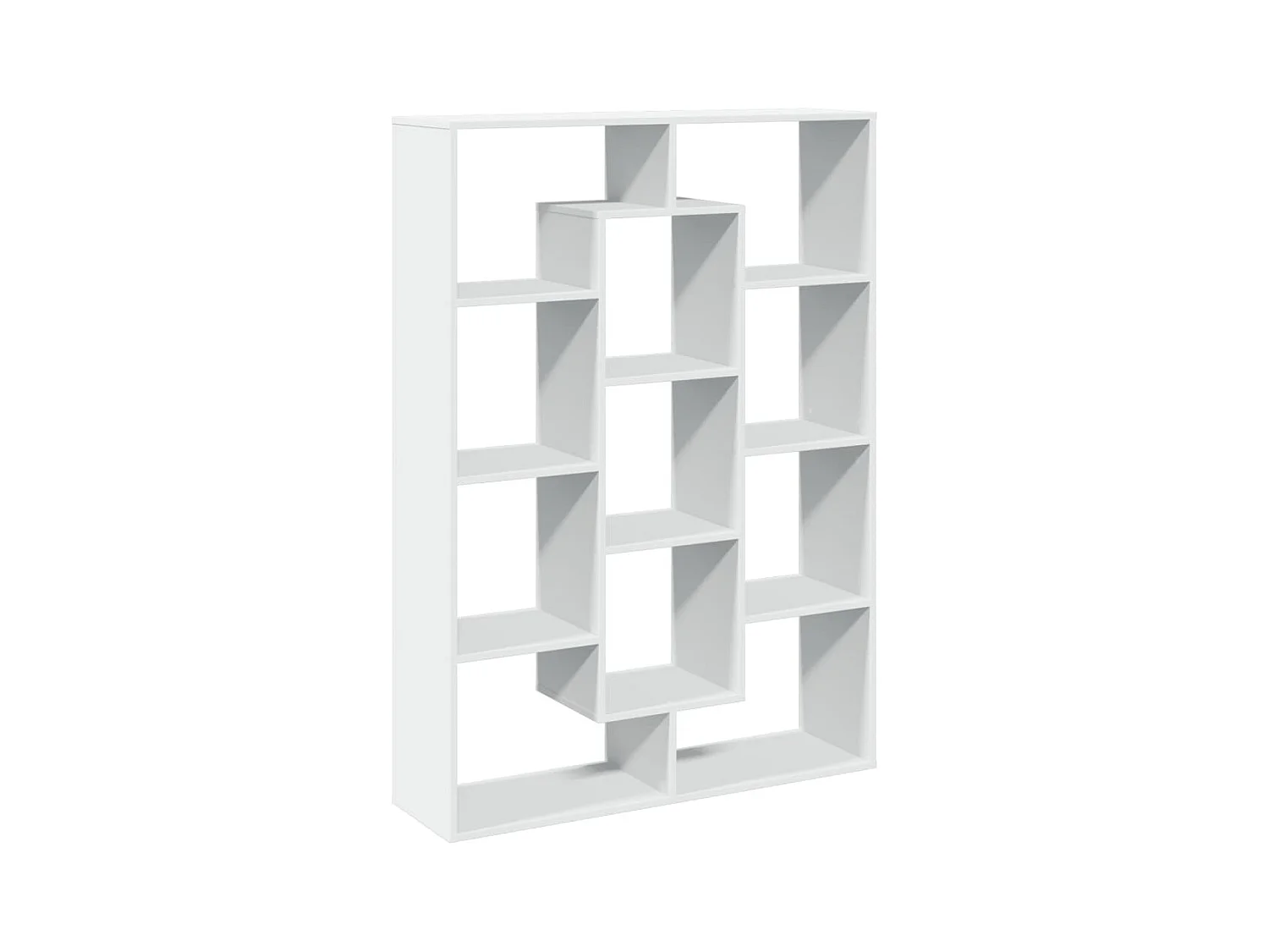 Estante 102x29x143 cm contraplacado branco