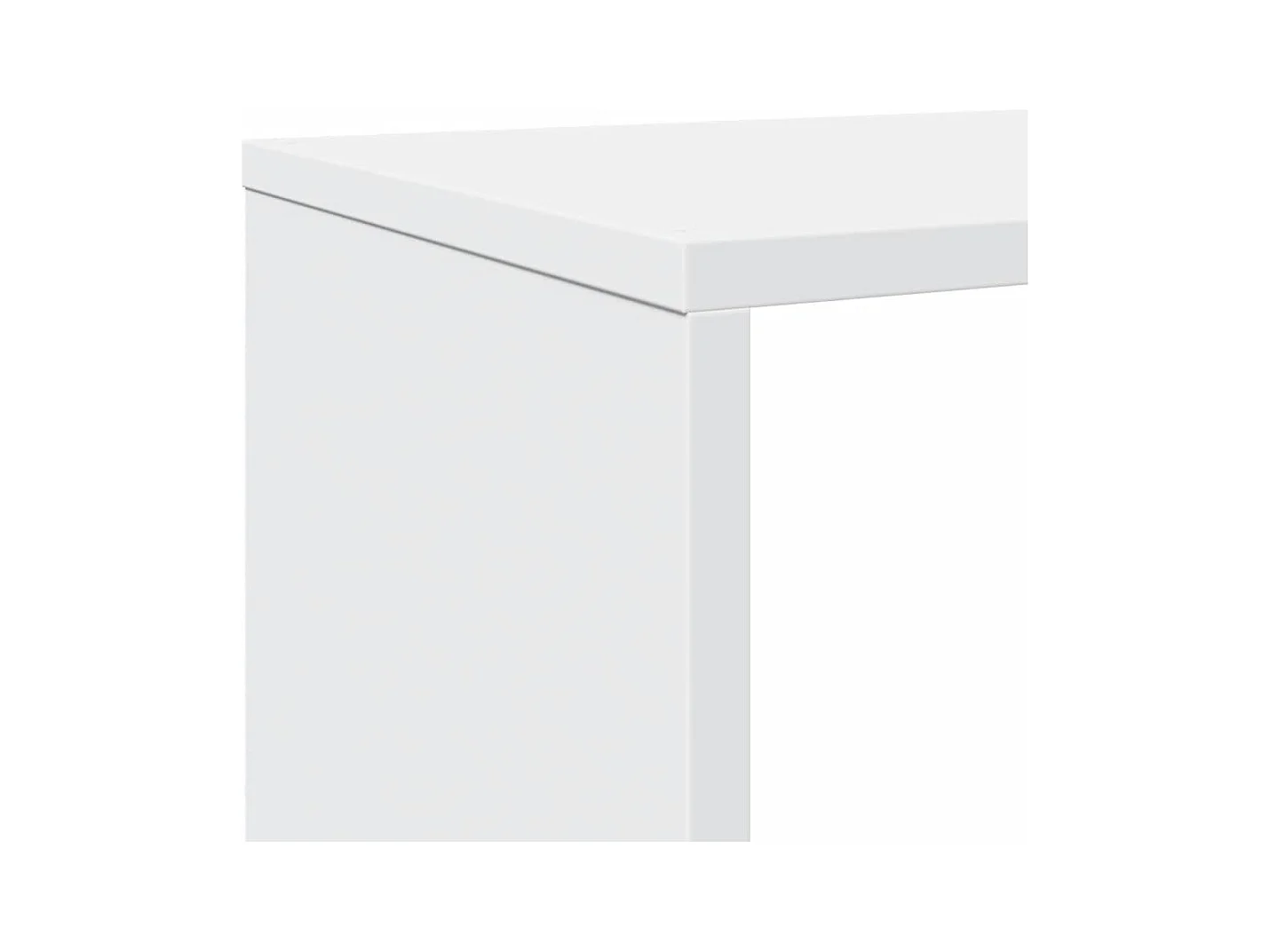 Estante 102x29x143 cm contraplacado branco