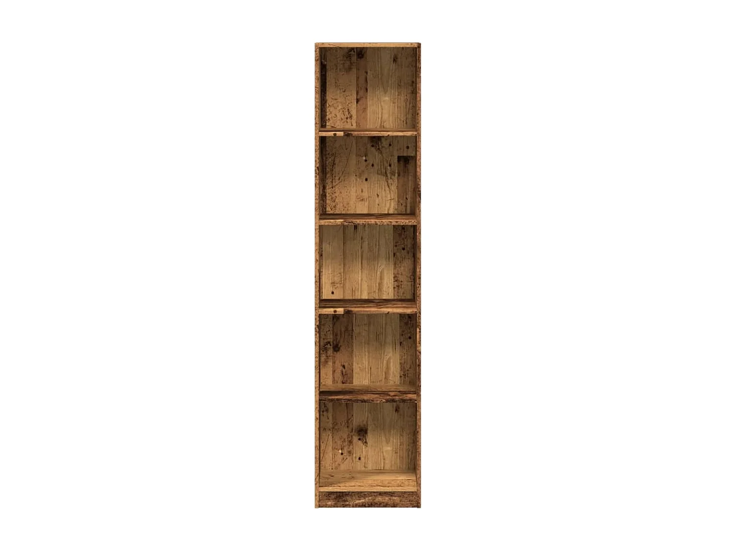 Bücherregal Altholz-Optik 40x24x176 cm Holzwerkstoff