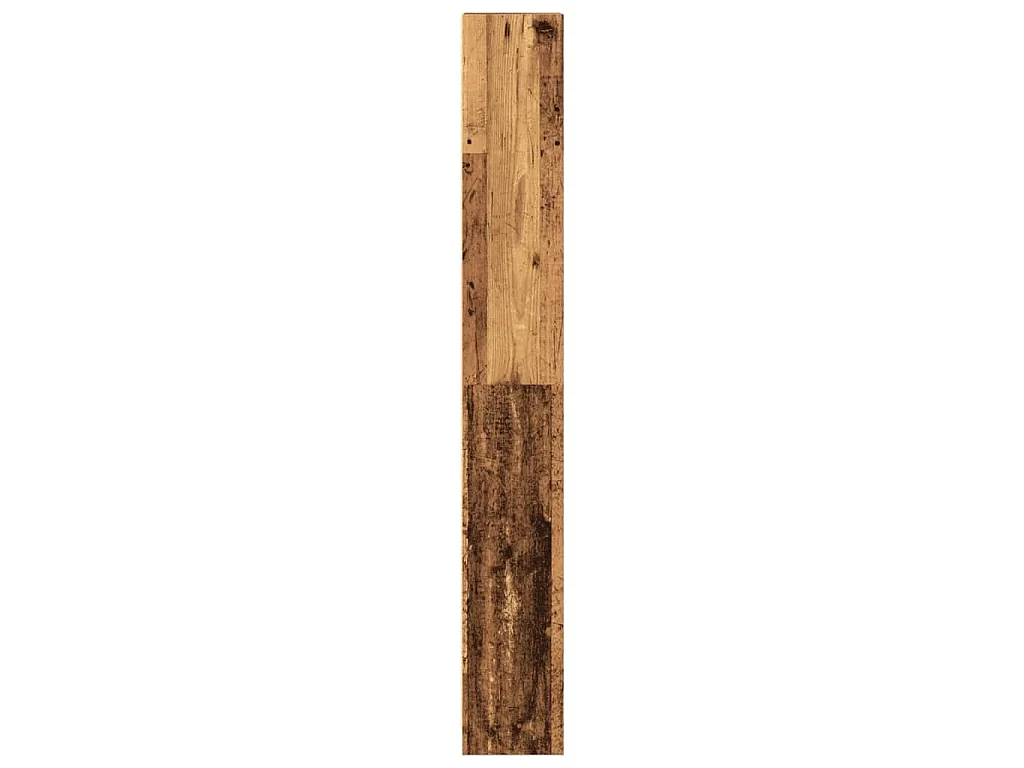 Boekenkast 40x24x176 cm bewerkt hout oud houtkleurig