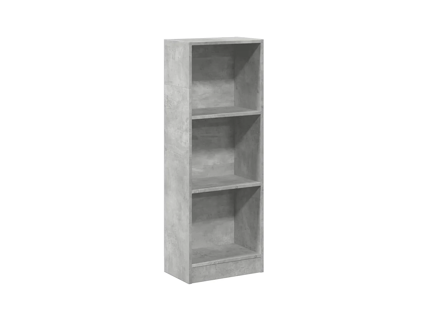 Libreria Grigio Cemento 40x24x109 cm in Truciolato
