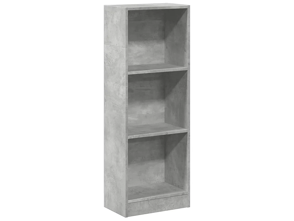 Libreria Grigio Cemento 40x24x109 cm in Truciolato