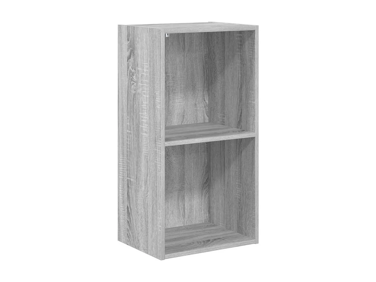 Bücherregal Grau Sonoma 40x30x77 cm Holzwerkstoff