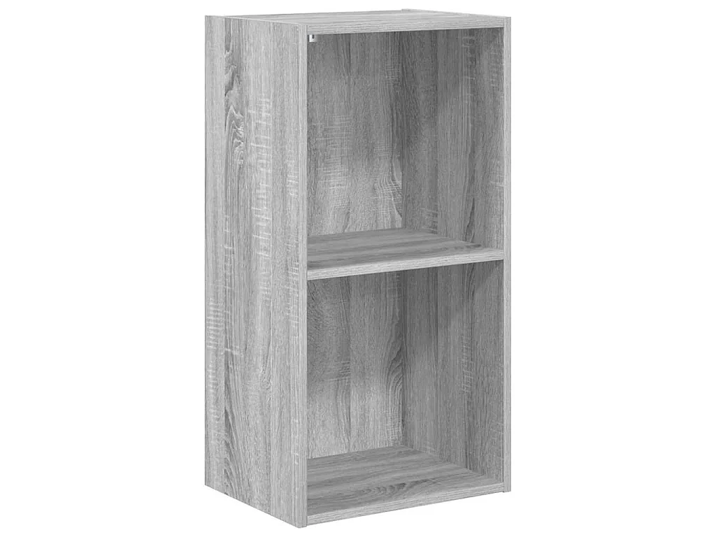 Libreria Grigio Sonoma 40x30x77 cm in Legno Multistrato